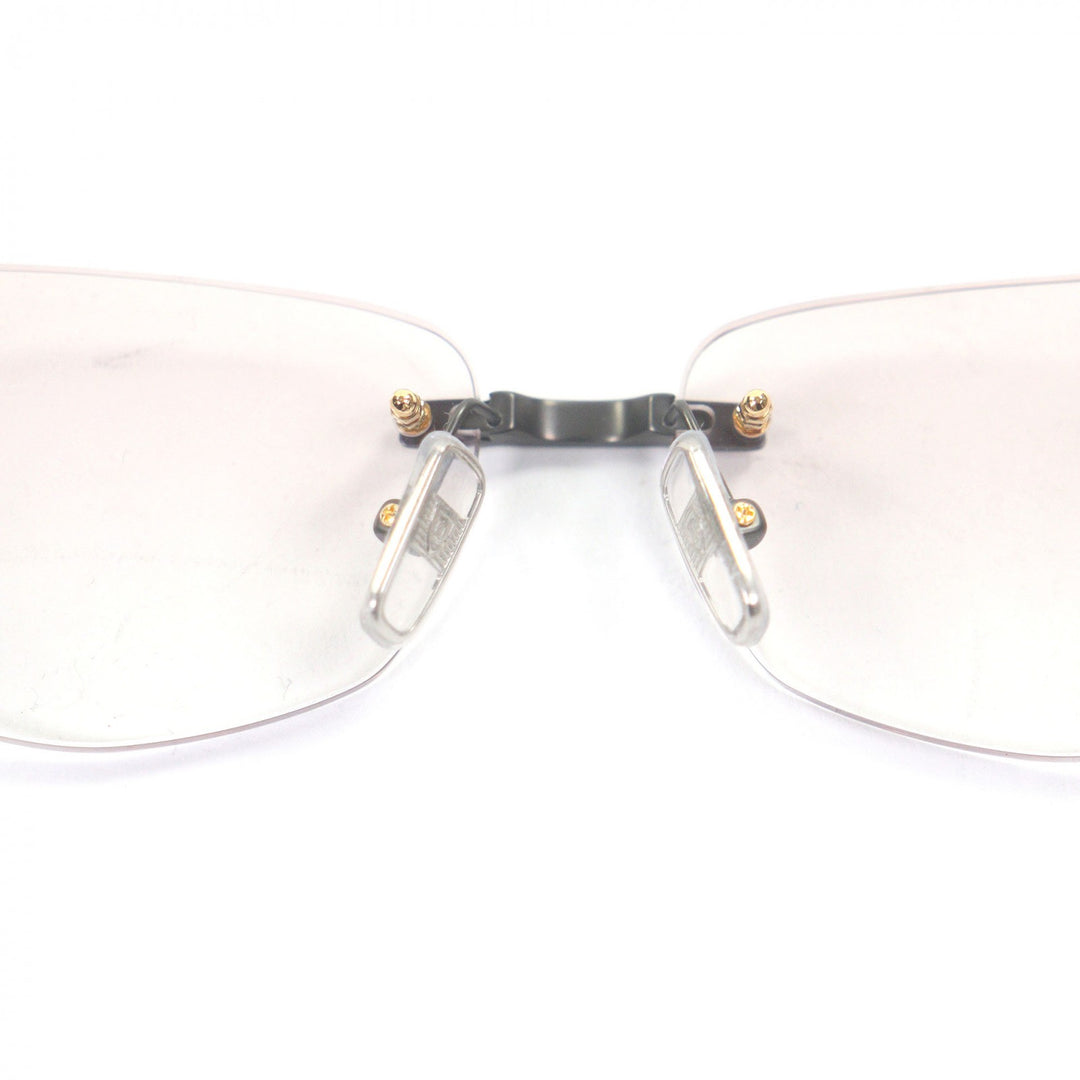 Excellent DITA sunglasses TRYSIM.75 Two Point Rimless gold mens DTX182