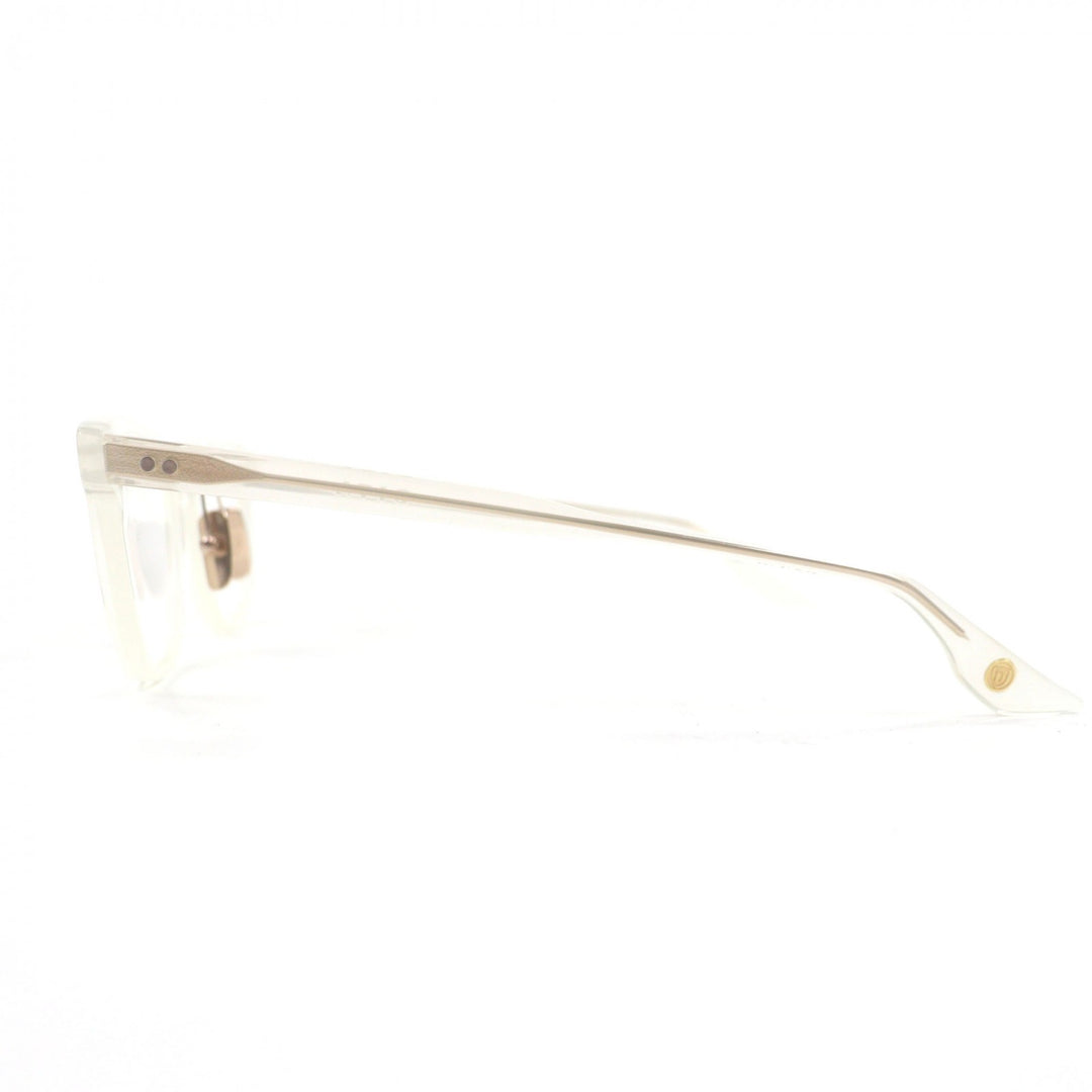 Excellent DITA Glasses BREHM Clear white acetate Women DTX714