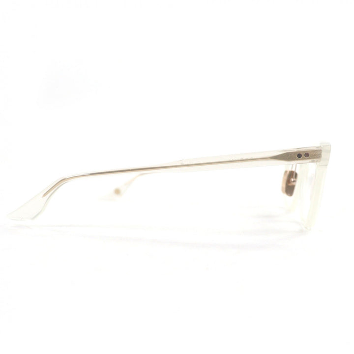 Excellent DITA Glasses BREHM Clear white acetate Women DTX714