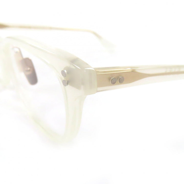 Excellent DITA Glasses BREHM Clear white acetate Women DTX714