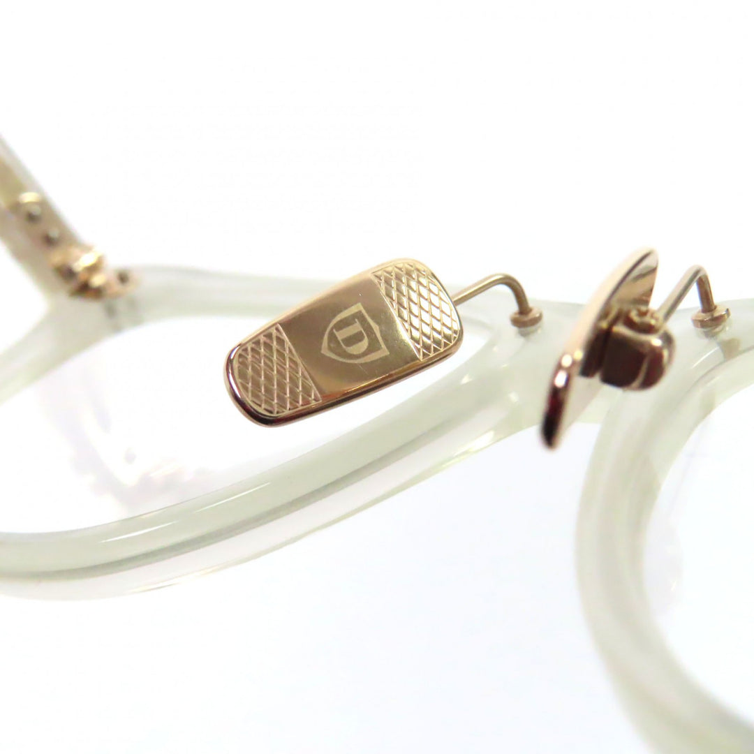 Excellent DITA Glasses BREHM Clear white acetate Women DTX714