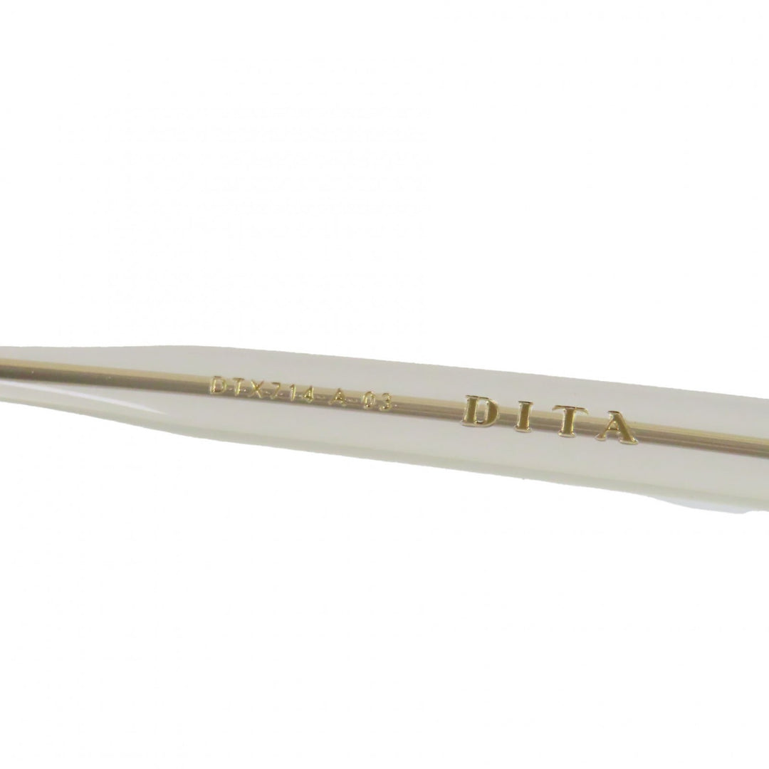Excellent DITA Glasses BREHM Clear white acetate Women DTX714