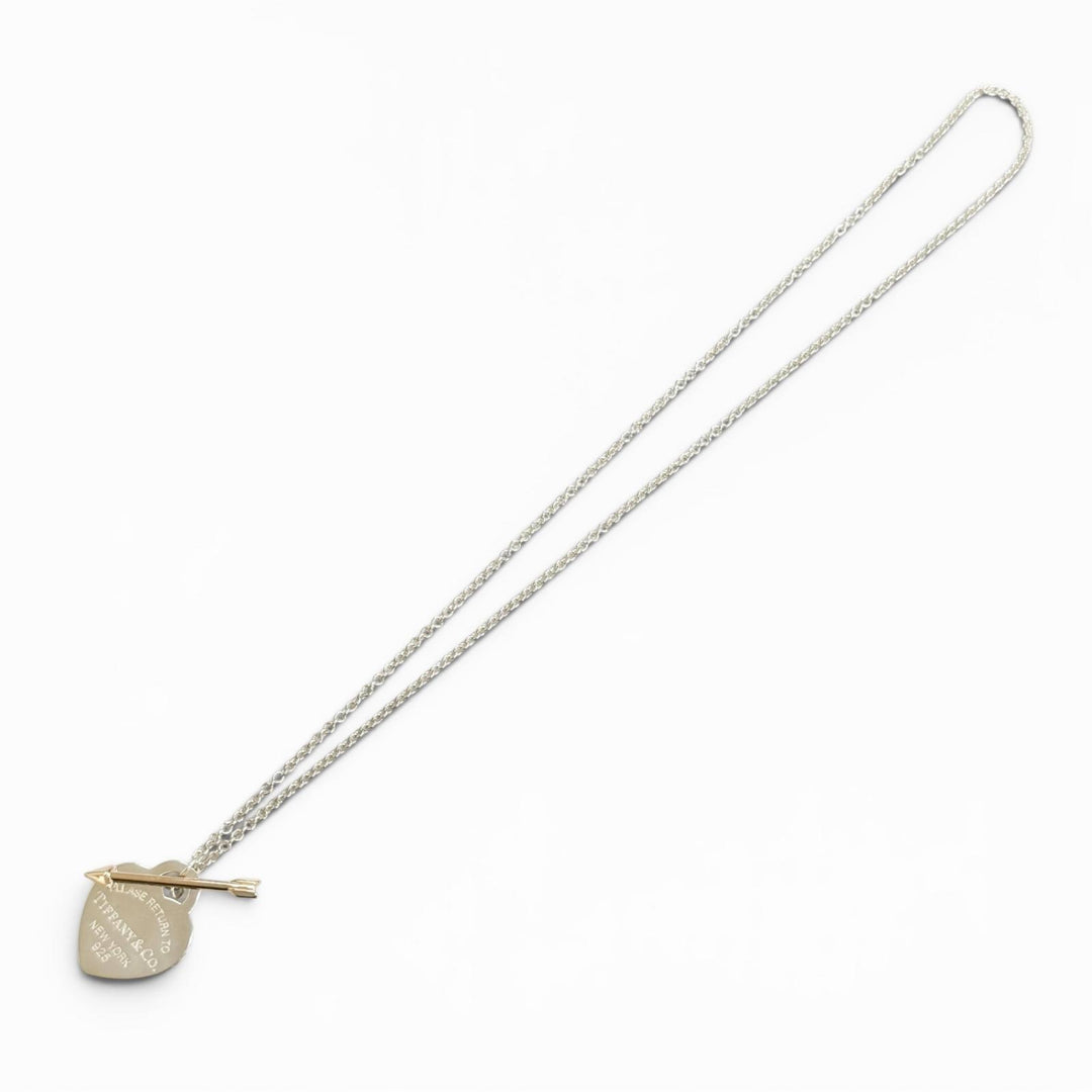 Excellent TIFFANY&Co. Necklace Return to TIFFANY&Co. Lovestruck Heart tag 925