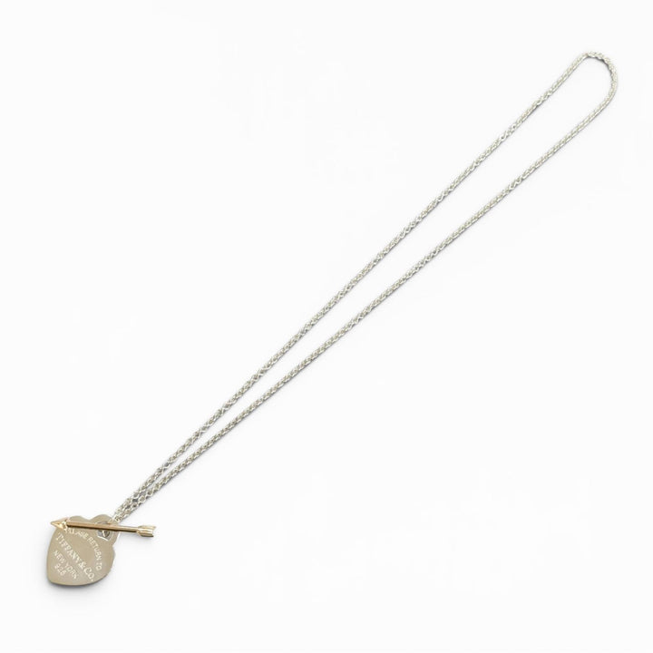 Excellent TIFFANY&Co. Necklace Return to TIFFANY&Co. Lovestruck Heart tag 925