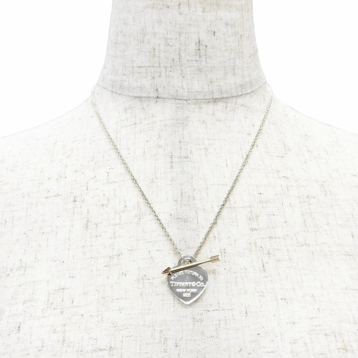 Excellent TIFFANY&Co. Necklace Return to TIFFANY&Co. Lovestruck Heart tag 925