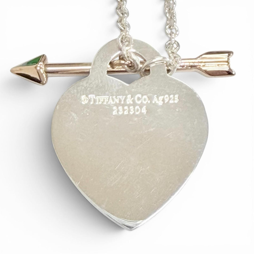 Excellent TIFFANY&Co. Necklace Return to TIFFANY&Co. Lovestruck Heart tag 925
