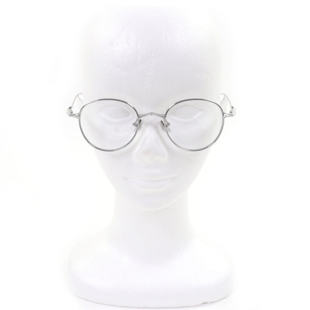 Excellent GENTLE MONSTER Glasses BOLD Boston Frame Silver Titanium mens