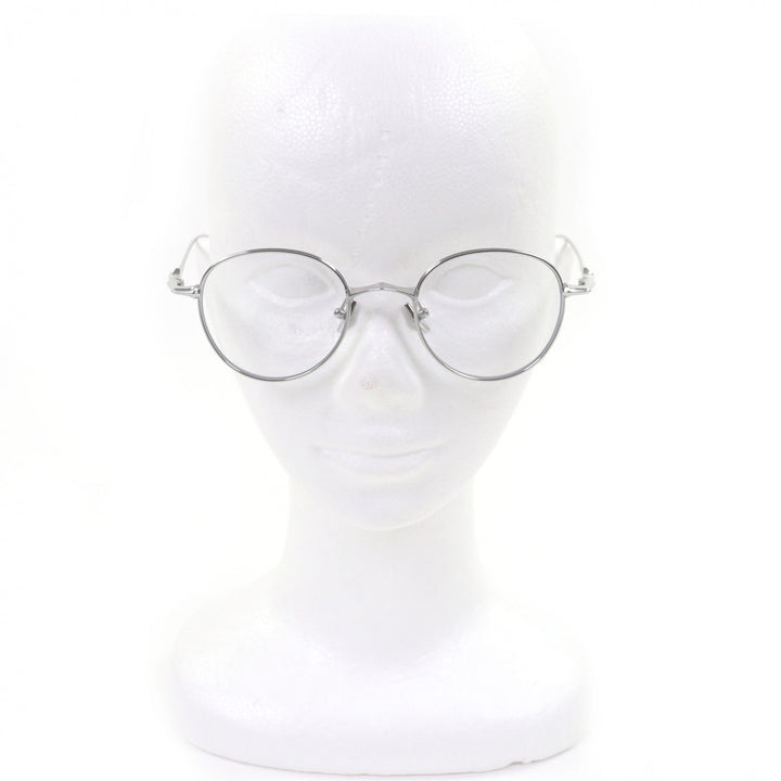 Excellent GENTLE MONSTER Glasses BOLD Boston Frame Silver Titanium mens
