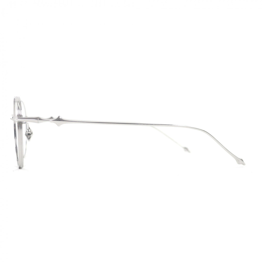 Excellent GENTLE MONSTER Glasses BOLD Boston Frame Silver Titanium mens