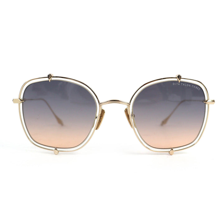 Excellent DITA sunglasses TALON THREE Eyewear gold ー mens DTS442