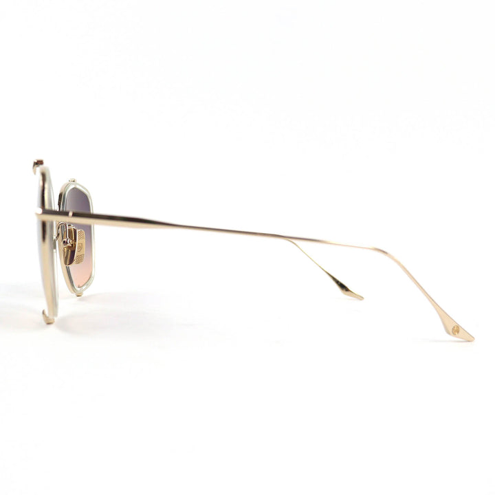 Excellent DITA sunglasses TALON THREE Eyewear gold ー mens DTS442
