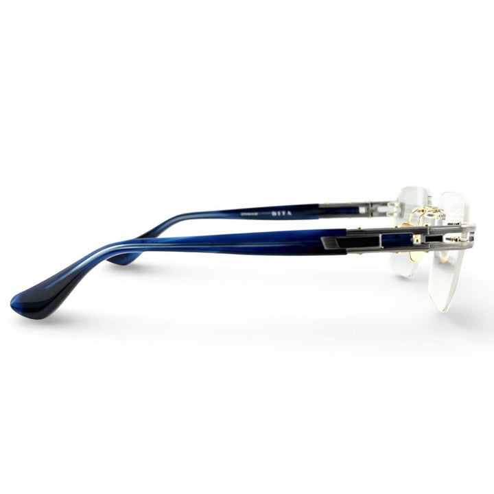 Pristine DITA Glasses META-EVO RX Two Point Rimless Cancer metallic DTX154