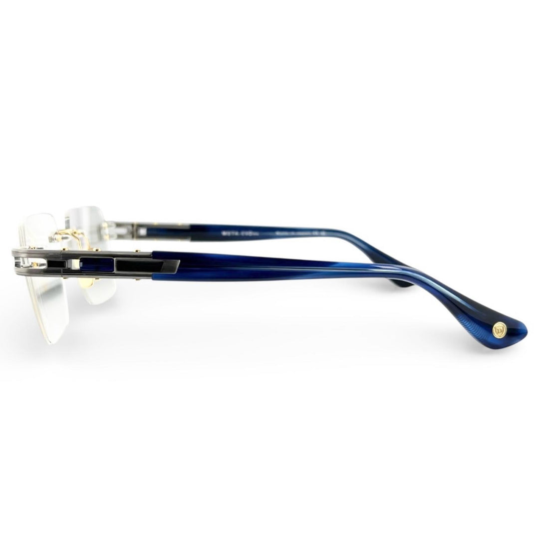 Pristine DITA Glasses META-EVO RX Two Point Rimless Cancer metallic DTX154