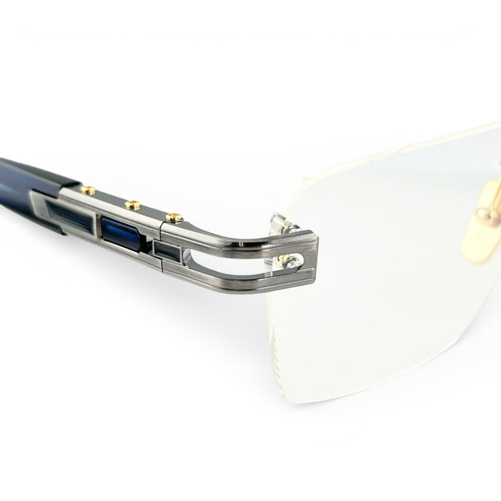 Pristine DITA Glasses META-EVO RX Two Point Rimless Cancer metallic DTX154