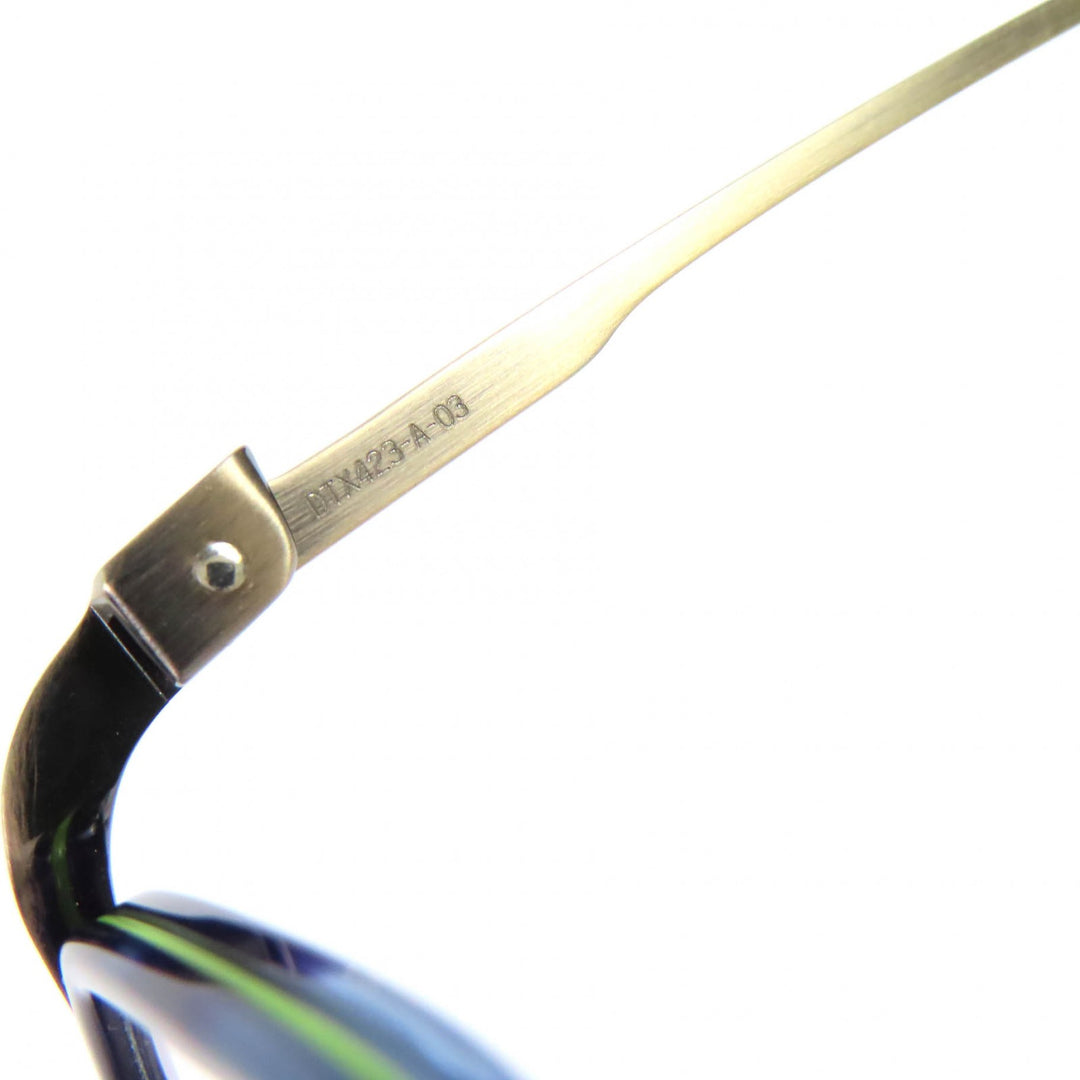 Excellent DITA Glasses SCHEMA-FIVE Clear Blue (Marble) mens DTX423