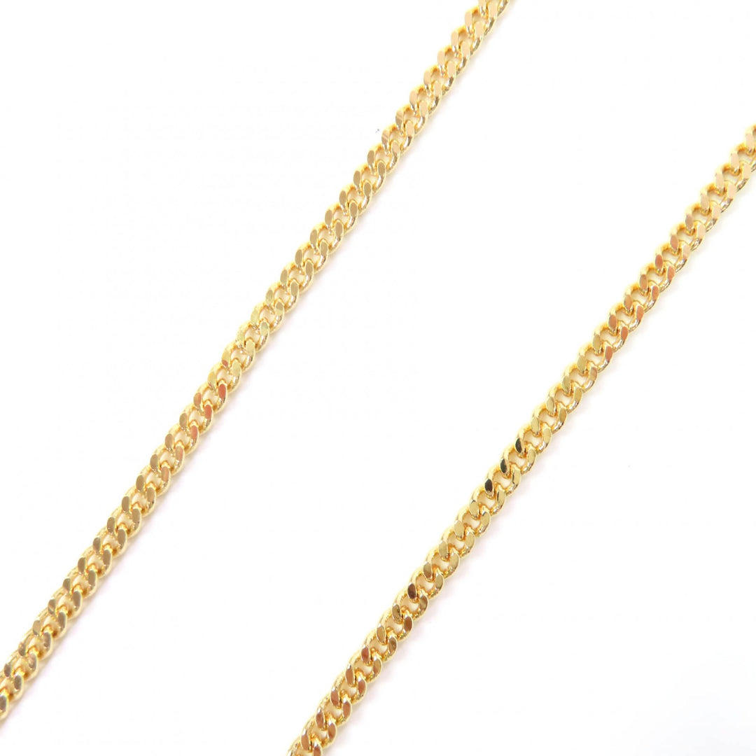 Excellent LOEWE Necklace Anagram Cube Chain gold Women J82124X02