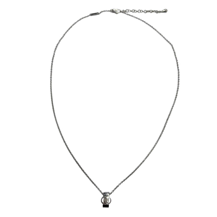 Great GUCCI Interlocking G Pendant Necklace Current product Silver AG925