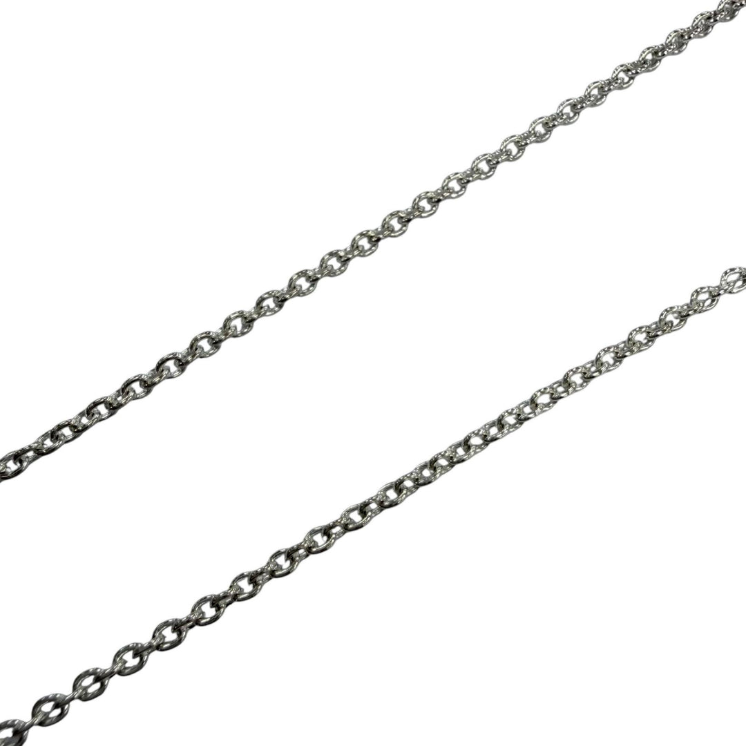 Great GUCCI Interlocking G Pendant Necklace Current product Silver AG925