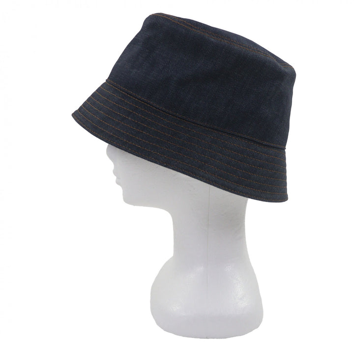 Pristine PRADA hat Indigo cotton mens XL 2HC137