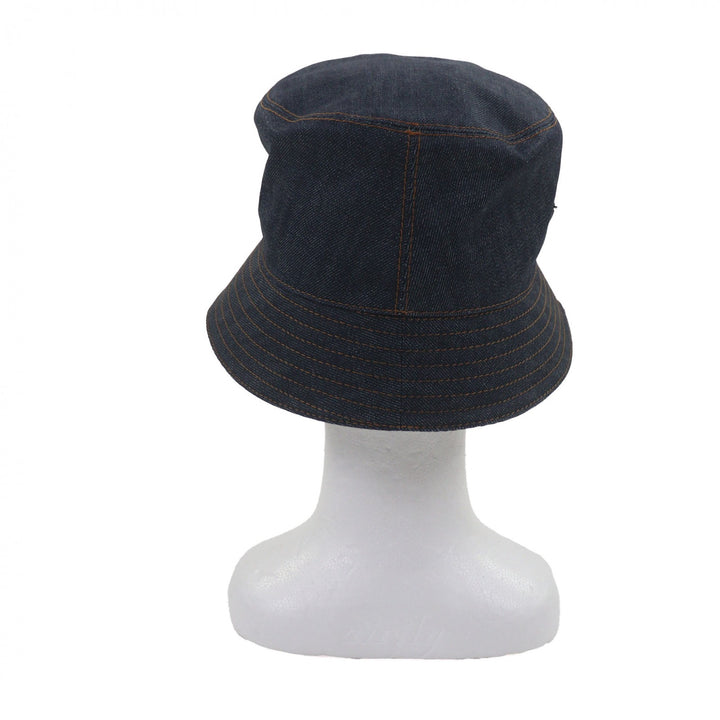 Pristine PRADA hat Indigo cotton mens XL 2HC137