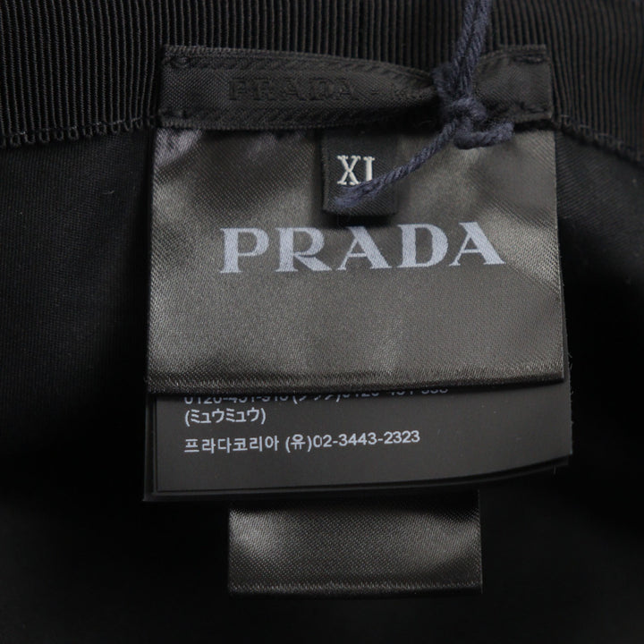 Pristine PRADA hat Indigo cotton mens XL 2HC137
