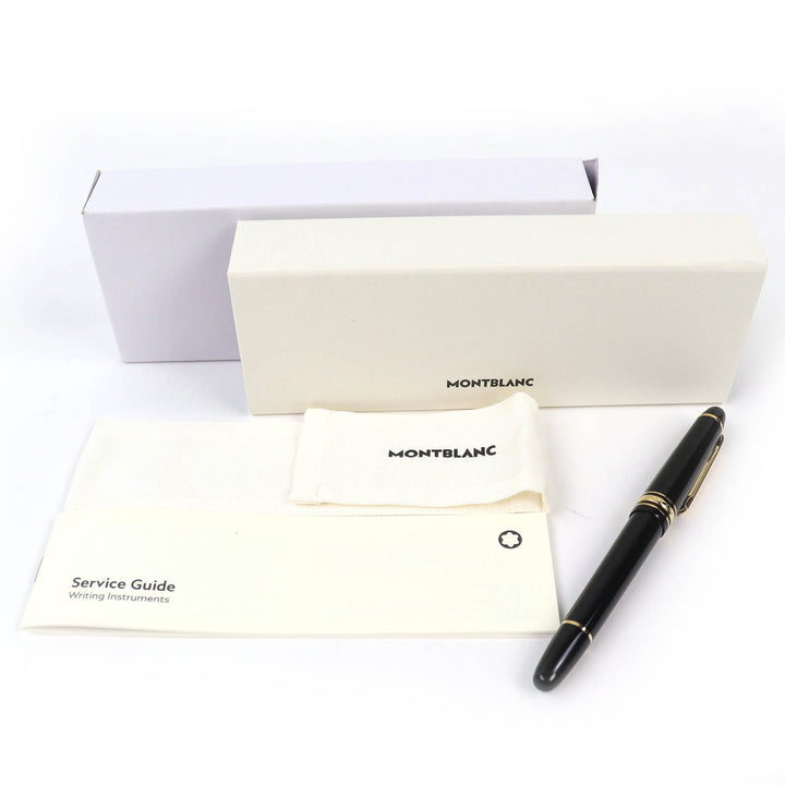 Pristine MONTBLANC fountain pen Meisterstück 145 black 14K mens
