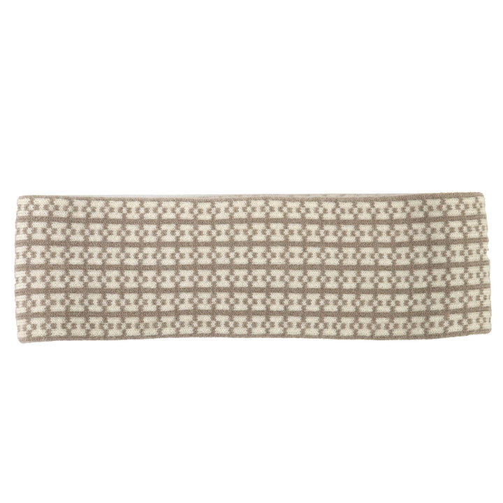 Excellent HERMES hair accessory Giovanna H logo knit headband cashmere Women M