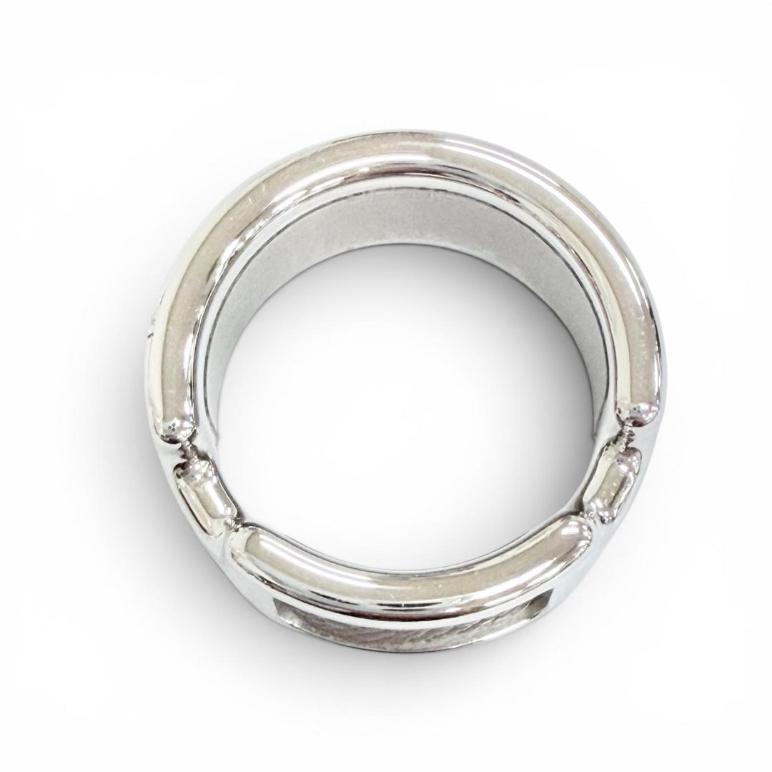 Pristine HERMES Ring ring Olympe Ring leather Women M