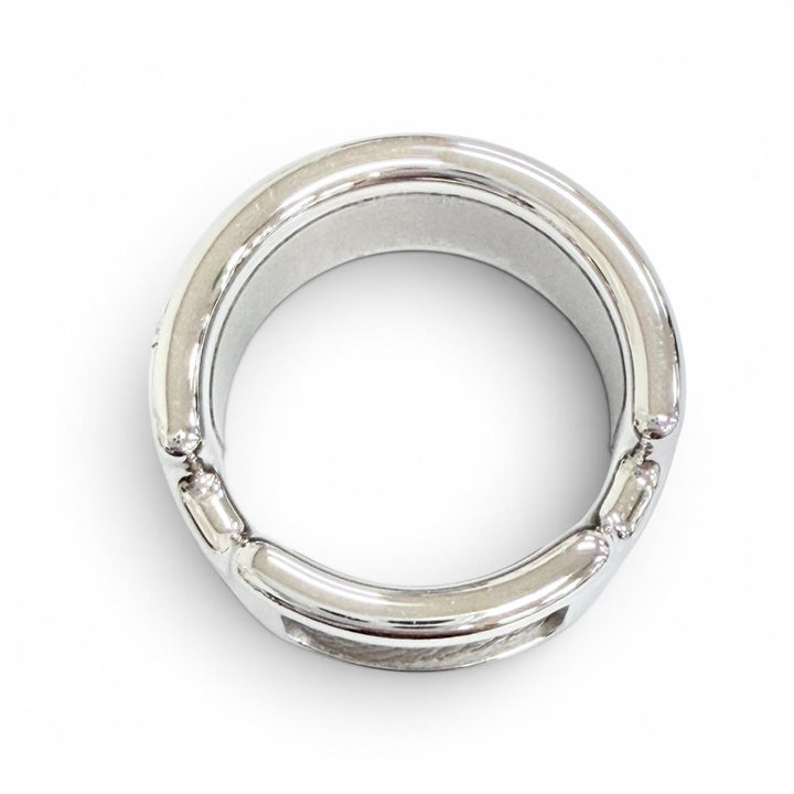 Pristine HERMES Ring ring Olympe Ring leather Women M