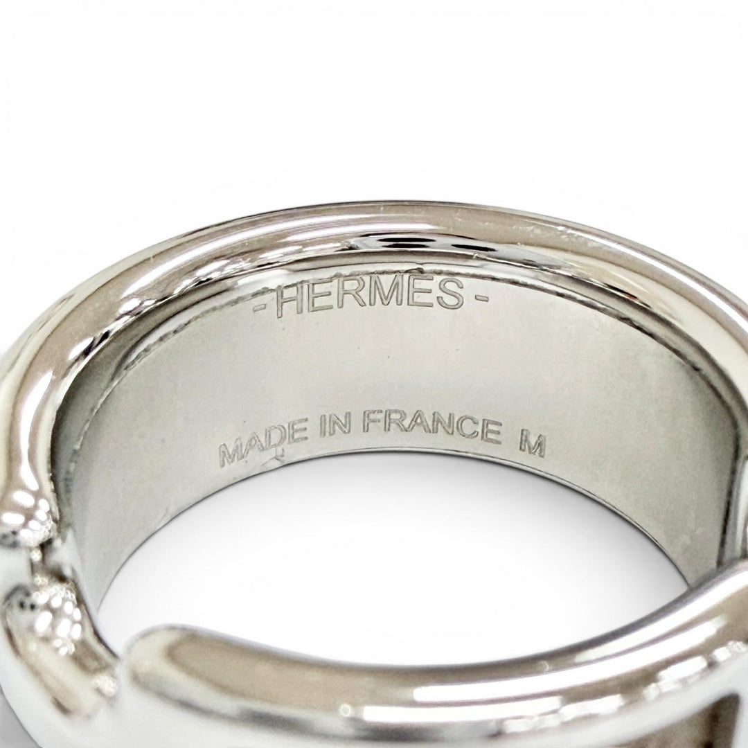 Pristine HERMES Ring ring Olympe Ring leather Women M
