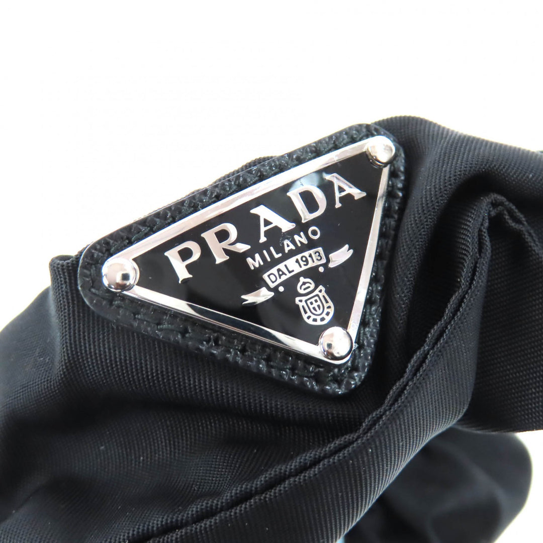 Great PRADA hair accessory black Recycled nylon Women 1IF015