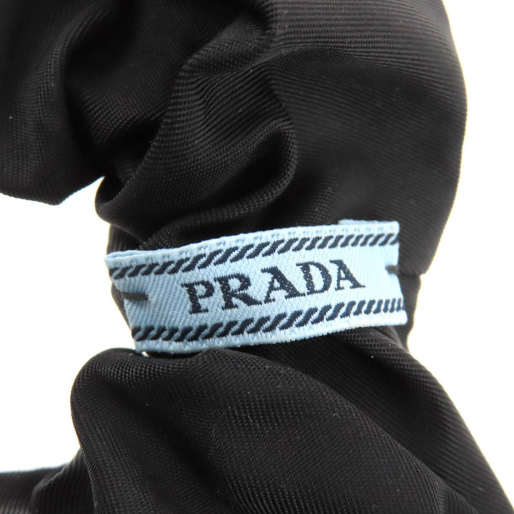 Great PRADA hair accessory black Recycled nylon Women 1IF015