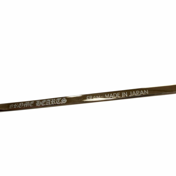 Great CHROME HEARTS sunglasses OVARYEASY white 925 mens