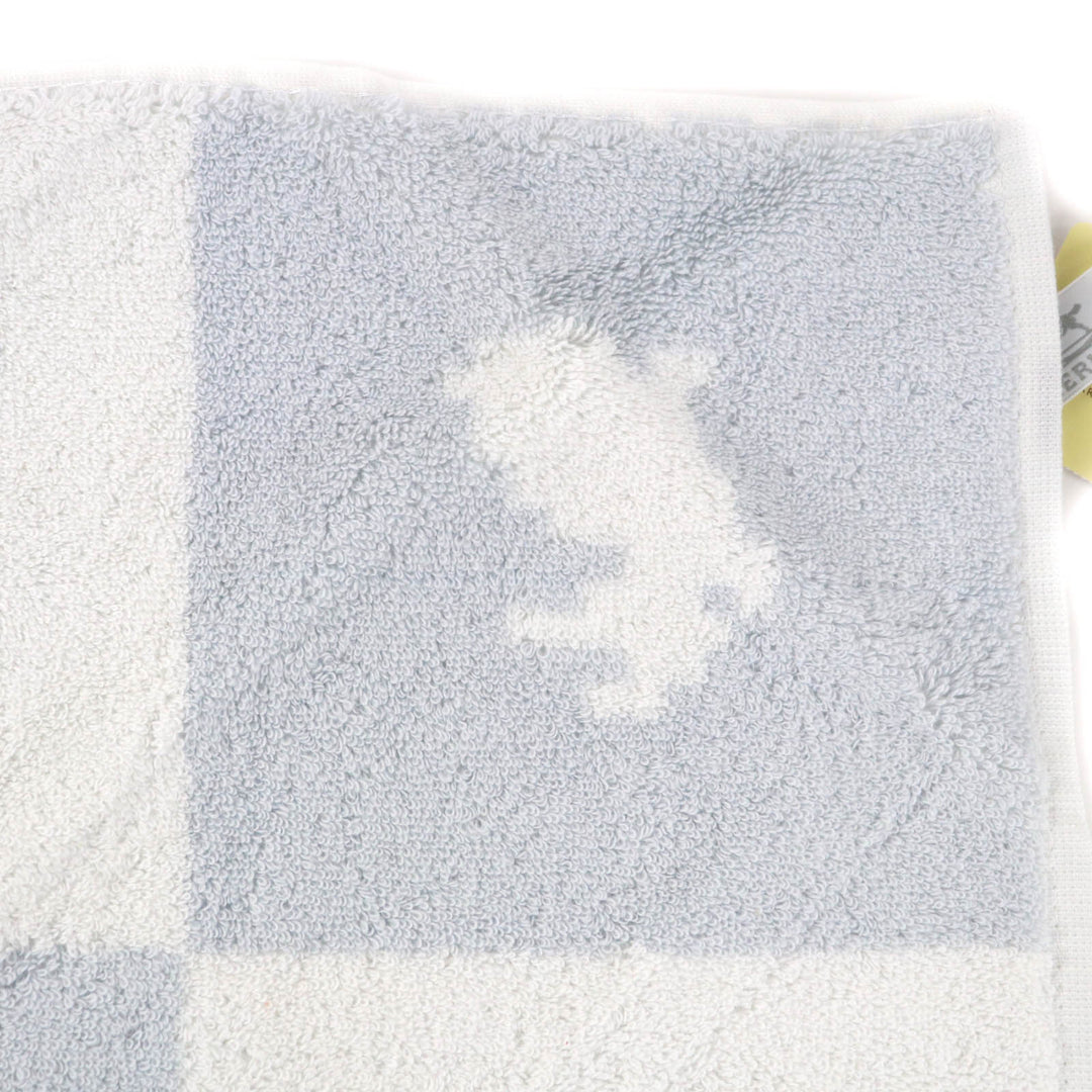 Pristine HERMES towel CARRE ANIMAUX PIXEL cotton Women