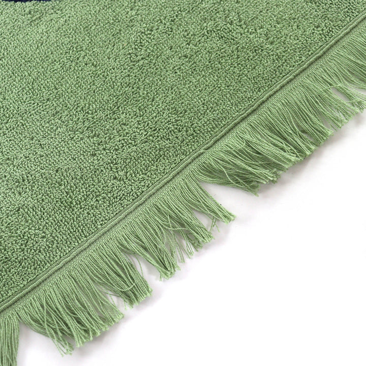 Pristine HERMES Yachting Plage Teresa Fringe Blanket Towel Blanket HTH2501