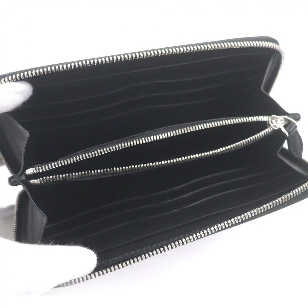 Pristine BERLUTI Purse Itauba Patine Calligraphy Scritto Long Wallet Dark brown
