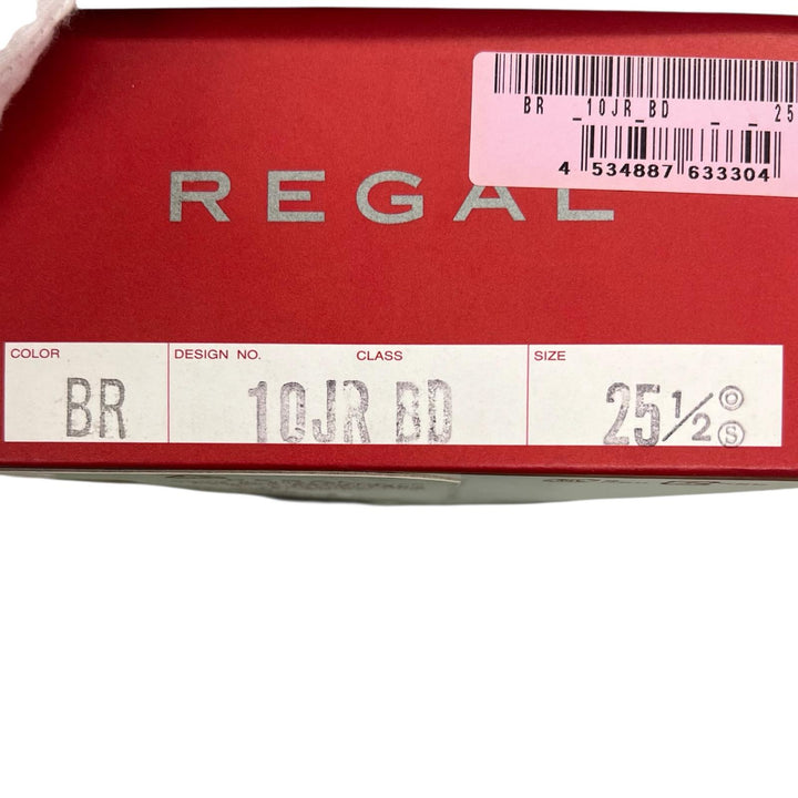 Pristine REGAL Leather shoes Brown mens 25.5 10JRBD