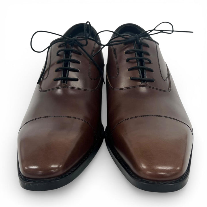 Pristine REGAL Leather shoes Brown mens 25.5 10JRBD