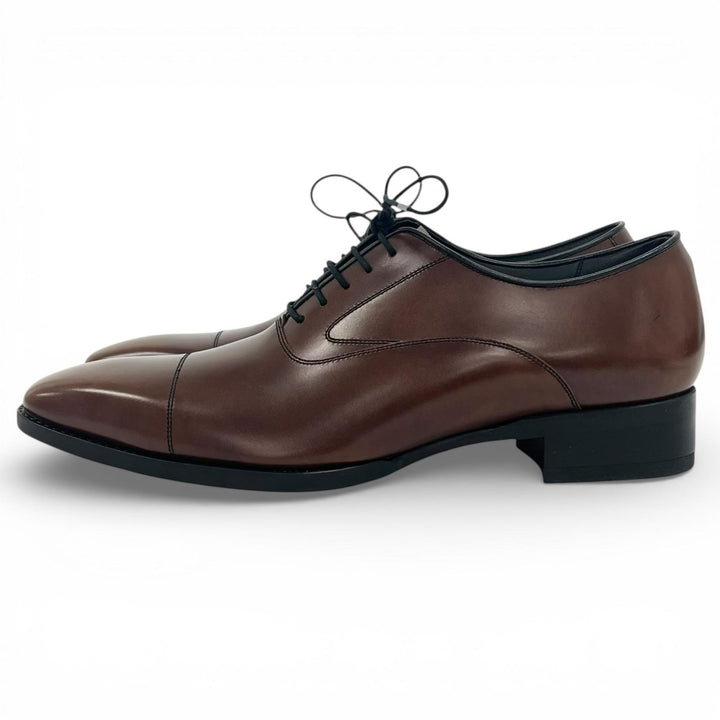 Pristine REGAL Leather shoes Brown mens 25.5 10JRBD