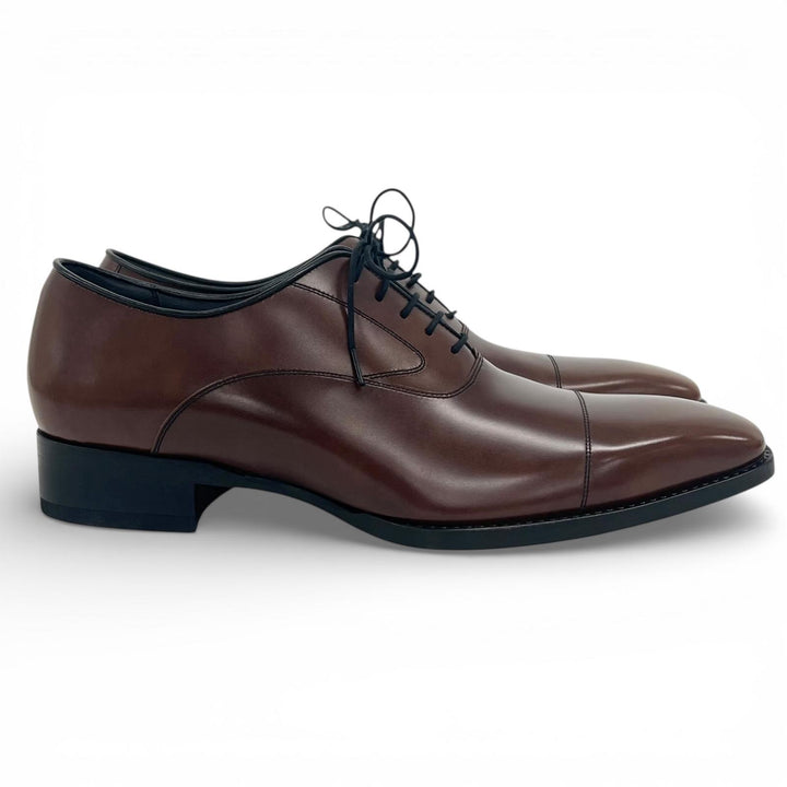 Pristine REGAL Leather shoes Brown mens 25.5 10JRBD