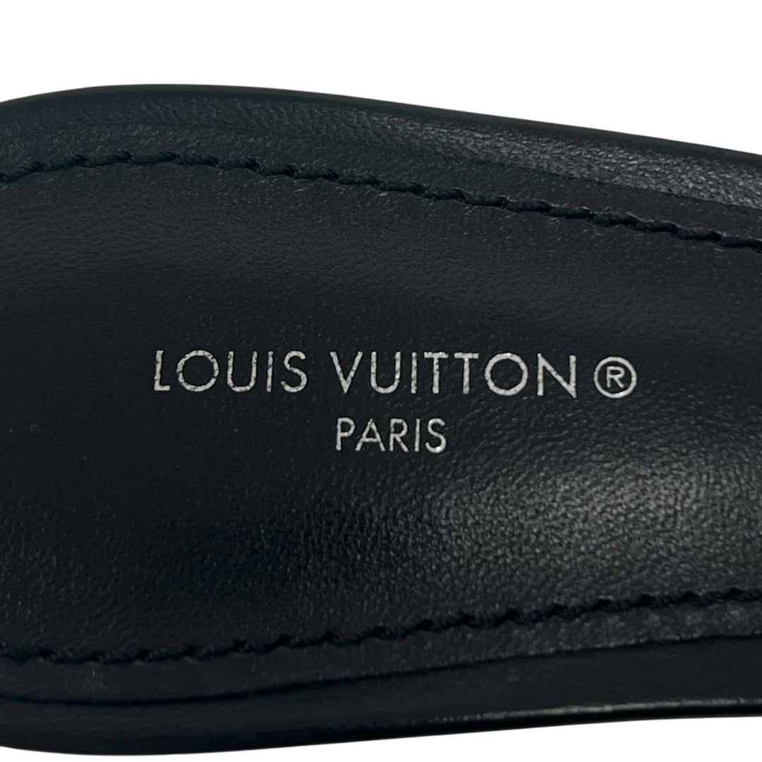 Pristine LOUIS VUITTON Sandals Monogram Mules black Women 38.5