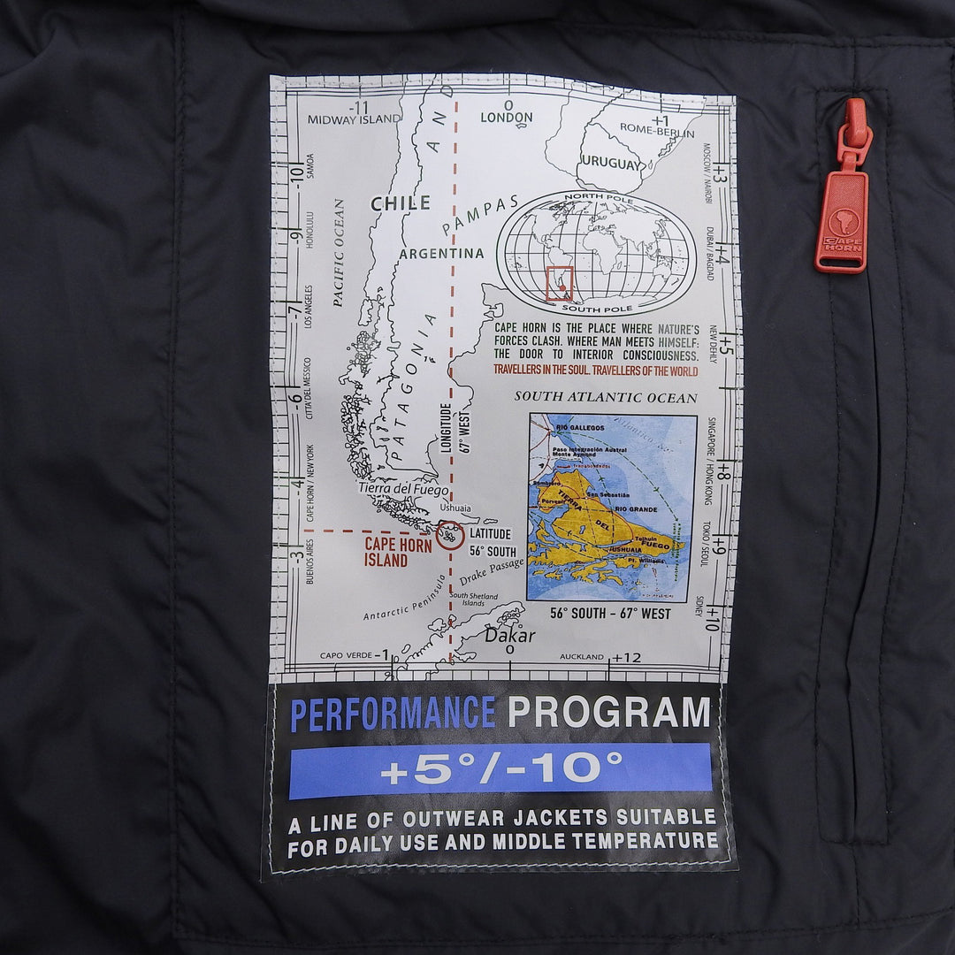 Great CAPE HORN Down vest anachena Dark navy polyester Women 42