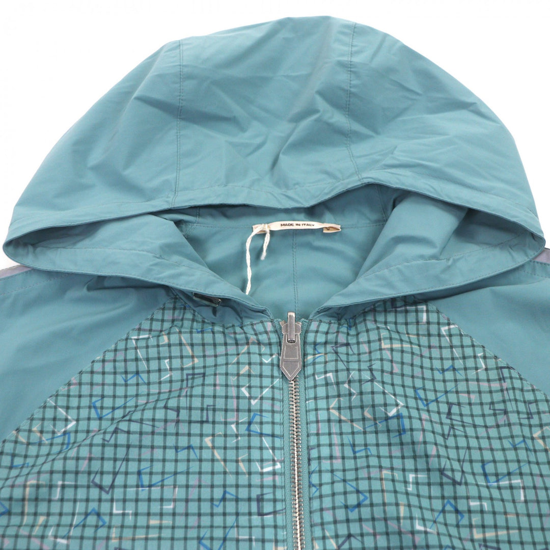 新品 HERMES ベストグリーンナイロン メンズ 46