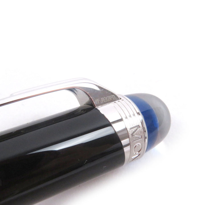 Excellent MONTBLANC Ballpoint pen Starwalker Due Blue Dome