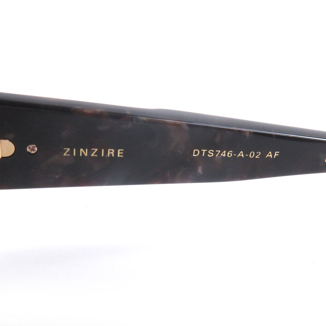 Excellent DITA sunglasses ZINZIRE Clear black mens DTS746-A-02