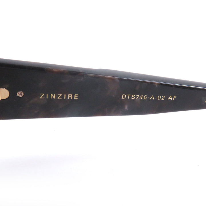 Excellent DITA sunglasses ZINZIRE Clear black mens DTS746-A-02