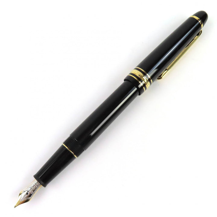 Pristine MONTBLANC fountain pen Meisterstück 145 black 14K mens