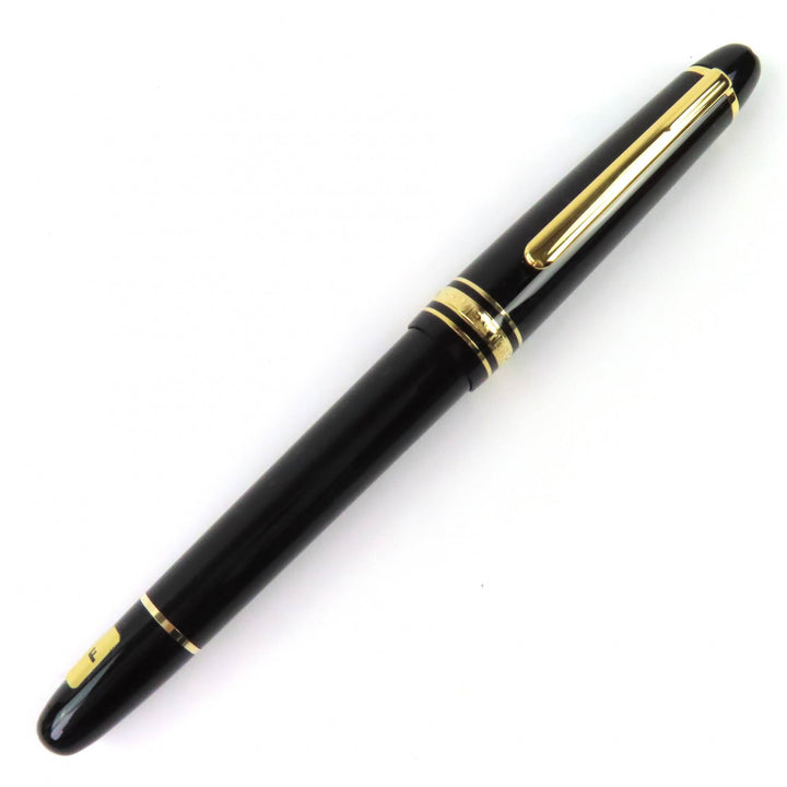 Pristine MONTBLANC fountain pen Meisterstück 145 black 14K mens