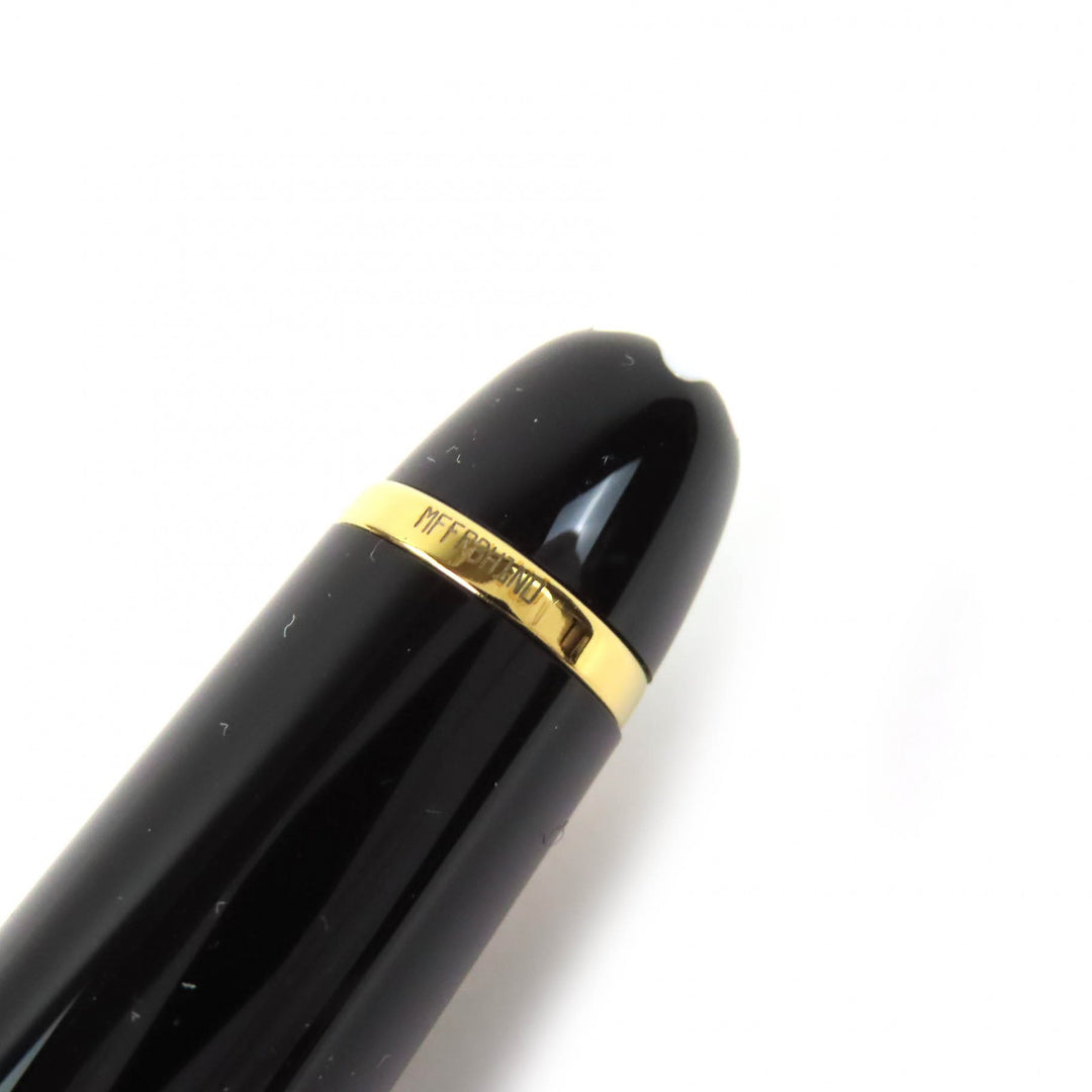 Pristine MONTBLANC fountain pen Meisterstück 145 black 14K mens