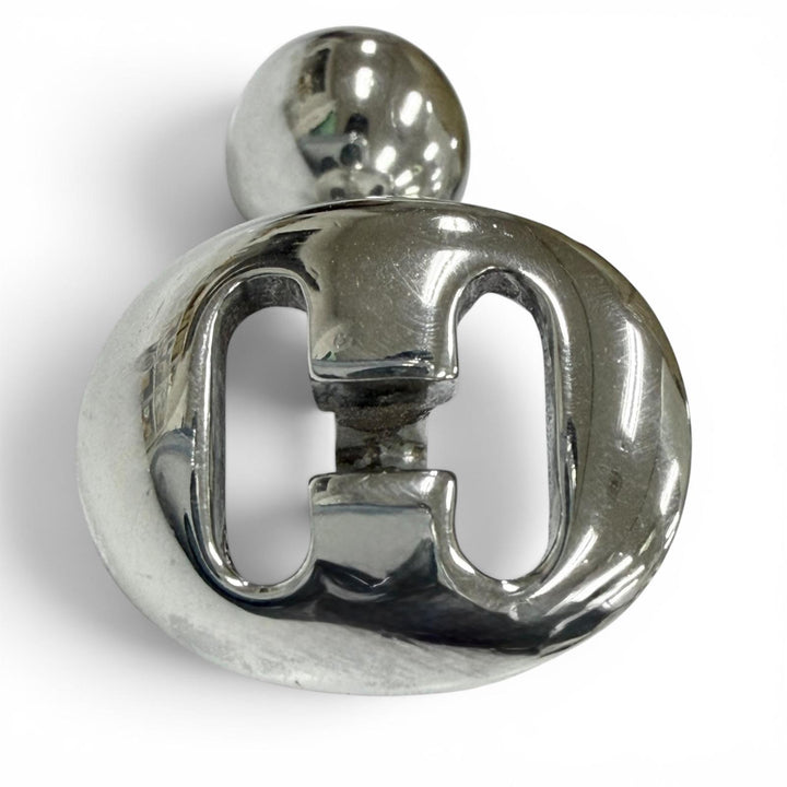 Great HERMES Cufflinks cufflinks H logo, hallmark included. Silver 925 mens